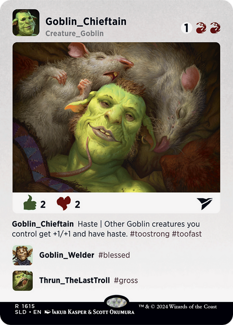 Goblin Chieftain [Secret Lair Drop Series] | Card Merchant Takapuna