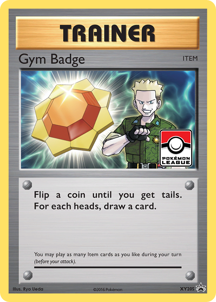 Gym Badge (XY205) (Lt. Surge) [XY: Black Star Promos] | Card Merchant Takapuna