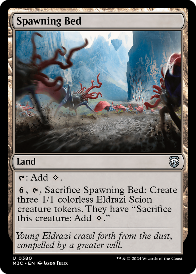 Spawning Bed (Ripple Foil) [Modern Horizons 3 Commander] | Card Merchant Takapuna