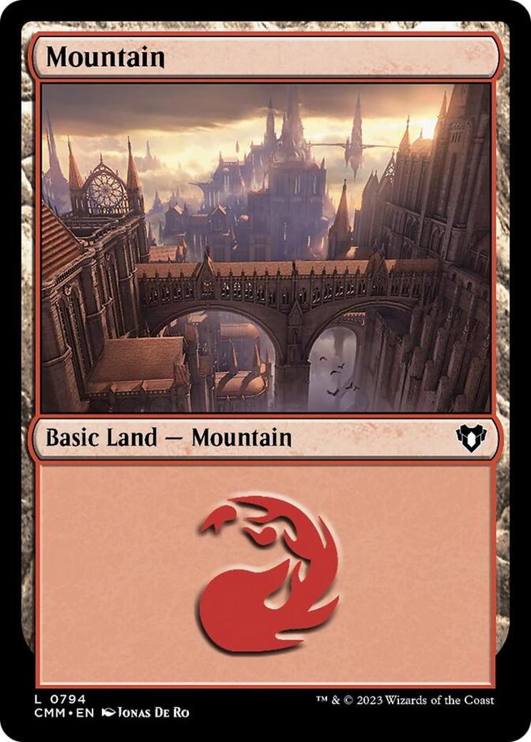 Mountain (794) [Commander Masters] | Card Merchant Takapuna