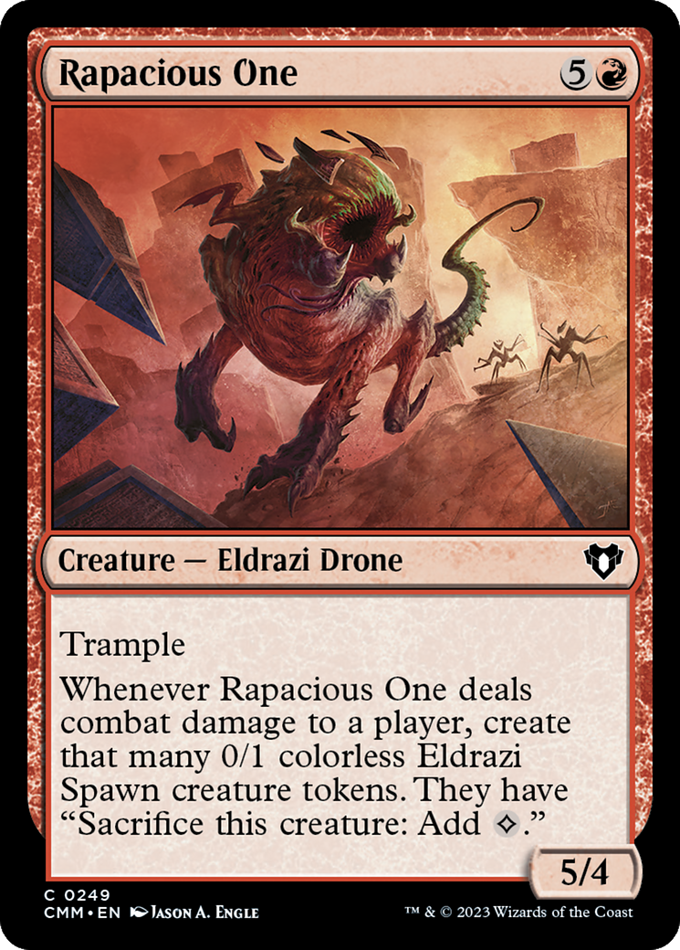 Rapacious One [Commander Masters] | Card Merchant Takapuna