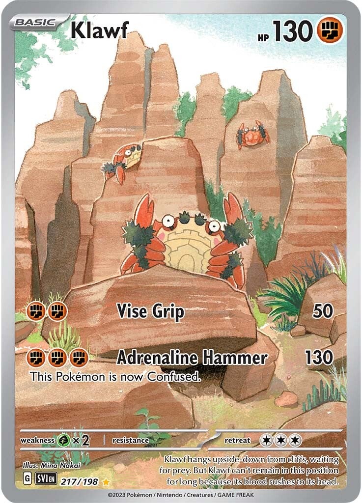 Klawf (217/198) [Scarlet & Violet: Base Set] | Card Merchant Takapuna