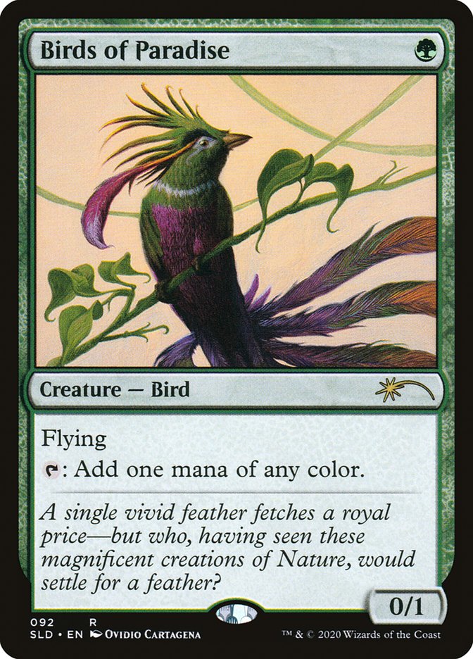 Birds of Paradise (092) [Secret Lair Drop Series] | Card Merchant Takapuna