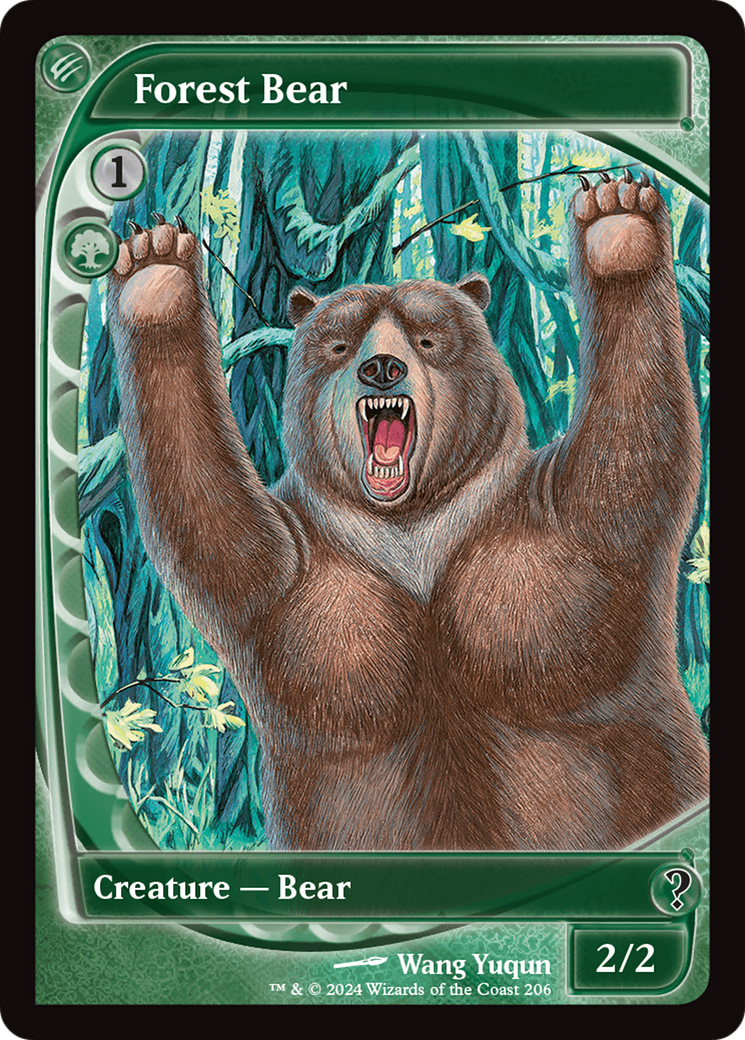 Forest Bear (Future Sight) [Mystery Booster 2] | Card Merchant Takapuna