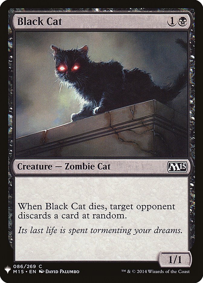 Black Cat [Mystery Booster] | Card Merchant Takapuna