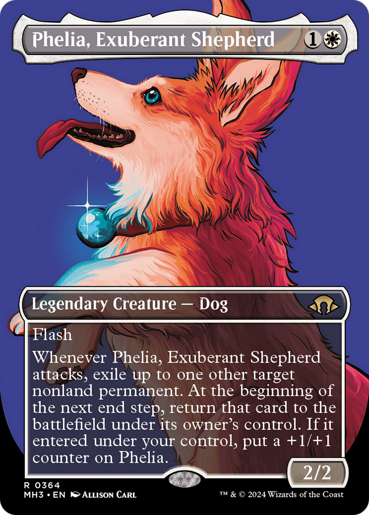 Phelia, Exuberant Shepherd (Borderless) [Modern Horizons 3] | Card Merchant Takapuna