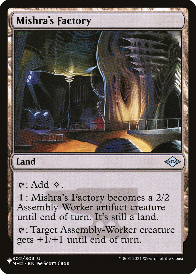 Mishra's Factory [The List] | Card Merchant Takapuna