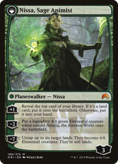 Nissa, Vastwood Seer // Nissa, Sage Animist [Secret Lair: From Cute to Brute] | Card Merchant Takapuna