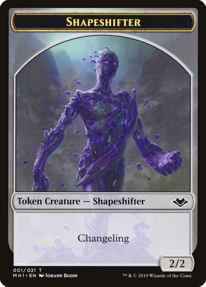 Shapeshifter Token [Modern Horizons Tokens] | Card Merchant Takapuna