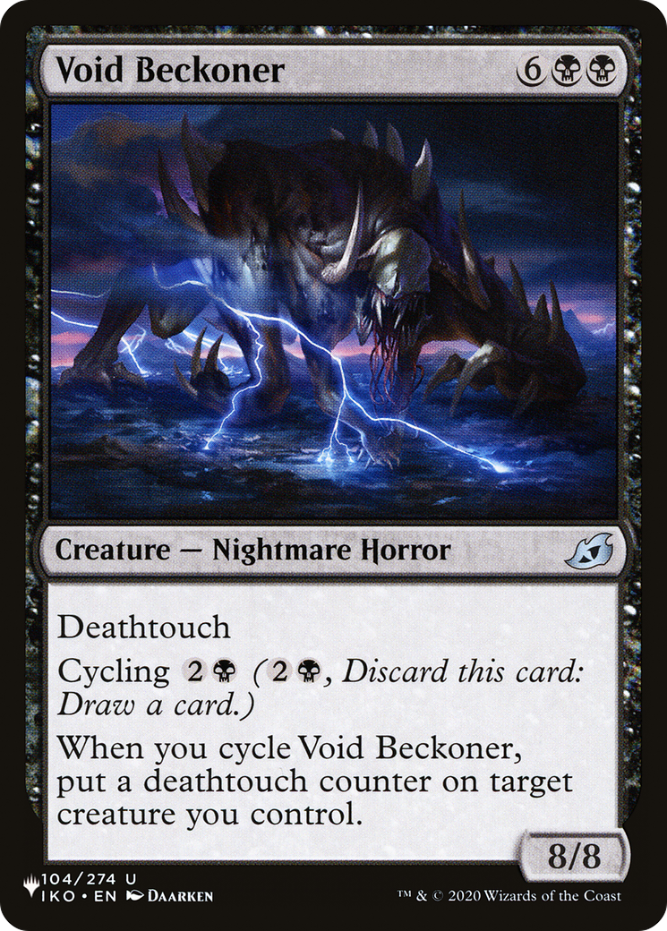 Void Beckoner [The List] | Card Merchant Takapuna