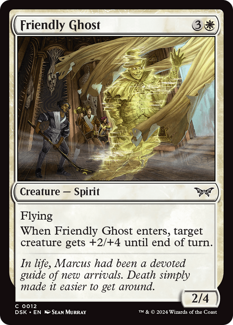 Friendly Ghost [Duskmourn: House of Horror] | Card Merchant Takapuna