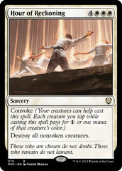 Hour of Reckoning [Phyrexia: All Will Be One Commander] | Card Merchant Takapuna