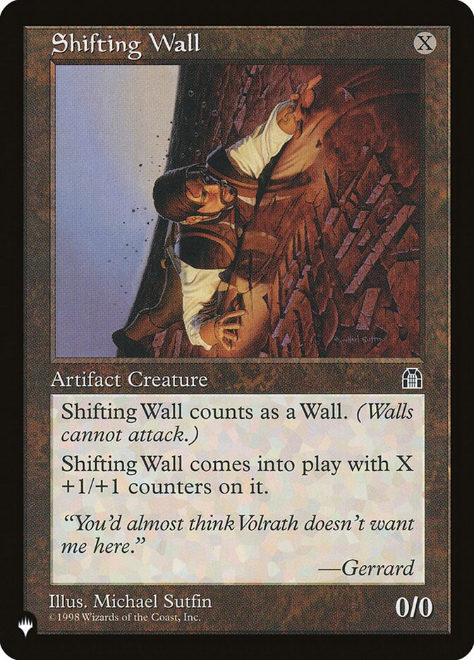 Shifting Wall [The List] | Card Merchant Takapuna