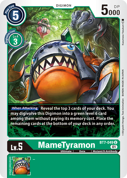 MameTyramon [BT7-049] [Next Adventure] | Card Merchant Takapuna