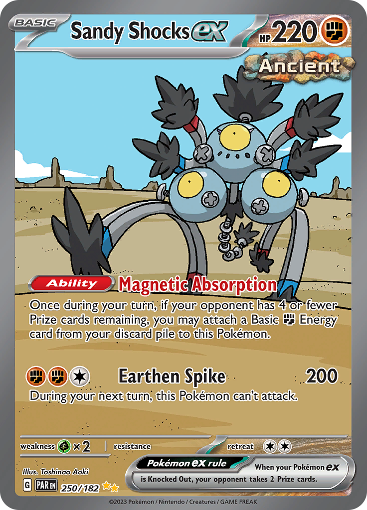 Sandy Shocks ex (250/182) [Scarlet & Violet: Paradox Rift] | Card Merchant Takapuna