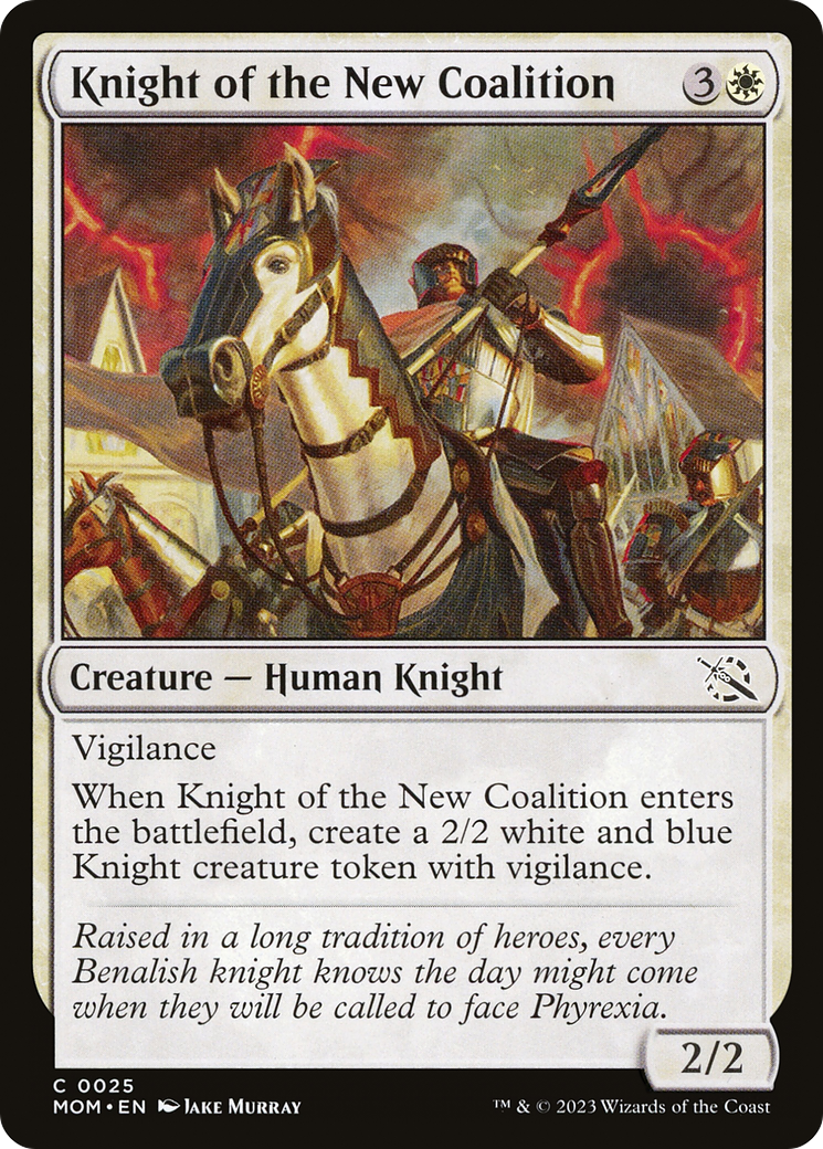 Knight of the New Coalition [March of the Machine] | Card Merchant Takapuna