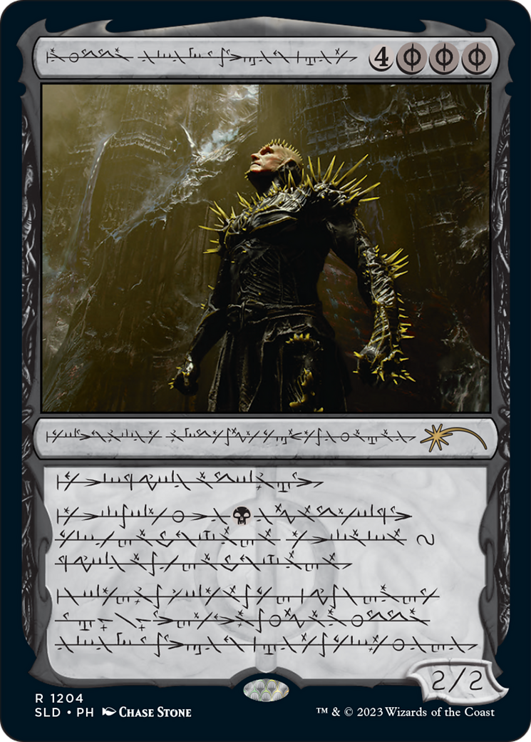 K'rrik, Son of Yawgmoth (Phyrexian) [Secret Lair Drop Series] | Card Merchant Takapuna