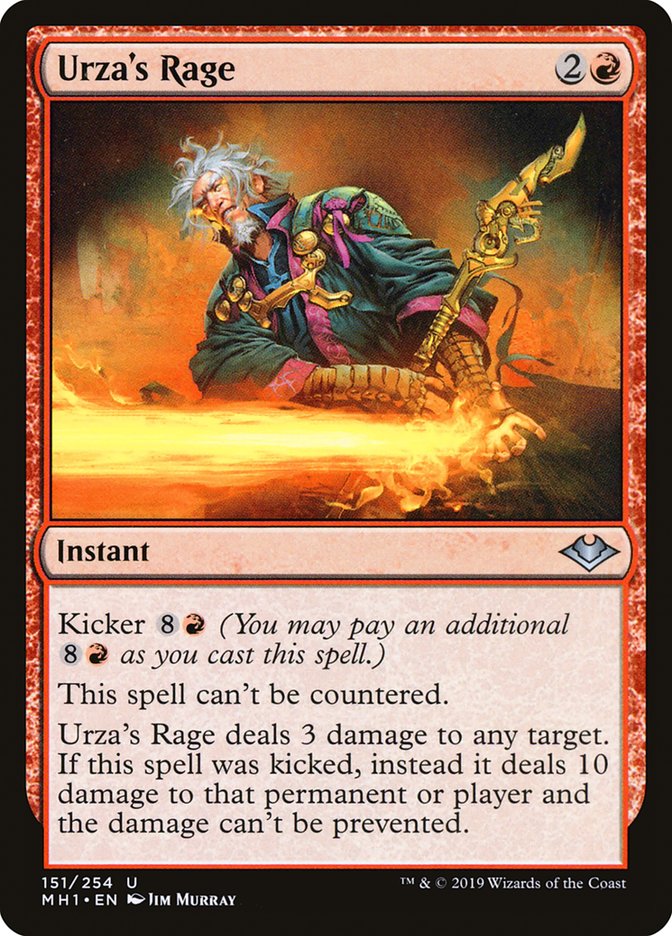 Urza's Rage [Modern Horizons] | Card Merchant Takapuna