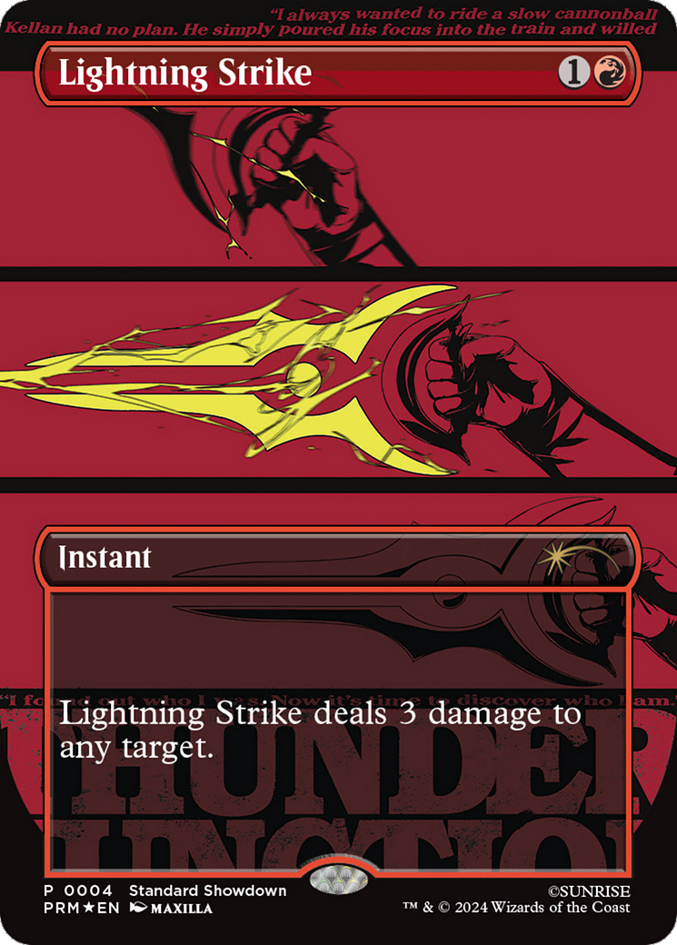 Lightning Strike [Standard Showdown Promos] | Card Merchant Takapuna