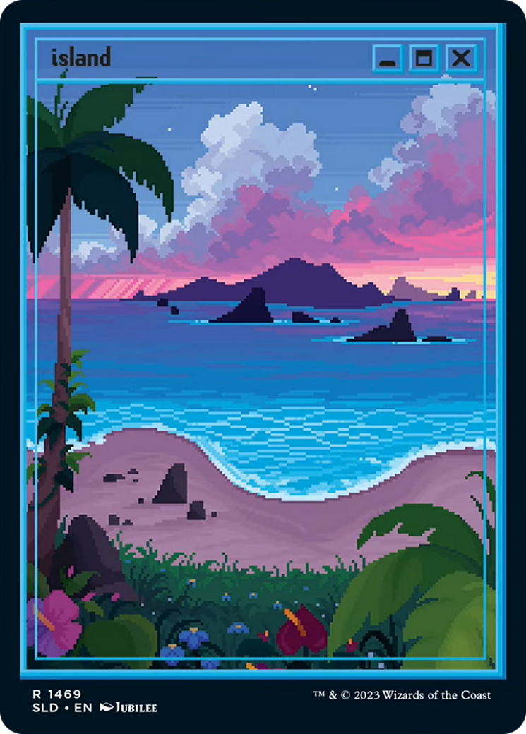 Island (1469) [Secret Lair Drop Series] | Card Merchant Takapuna