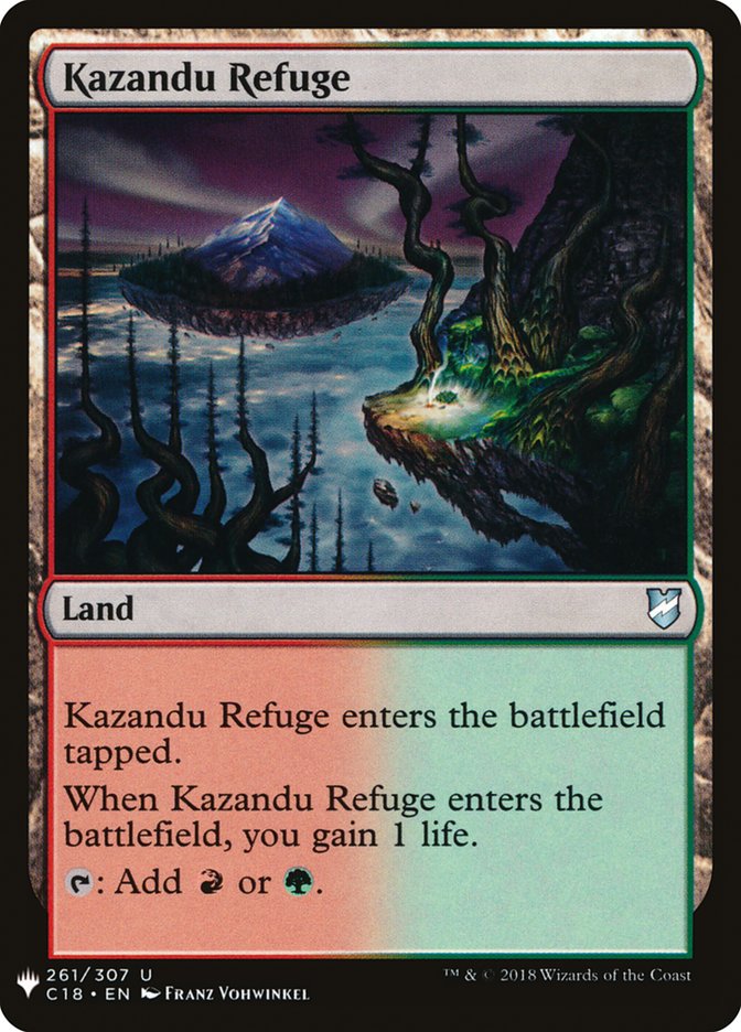 Kazandu Refuge [Mystery Booster] | Card Merchant Takapuna