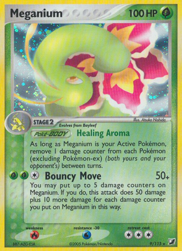 Meganium (9/115) (Theme Deck Exclusive) [EX: Unseen Forces] | Card Merchant Takapuna