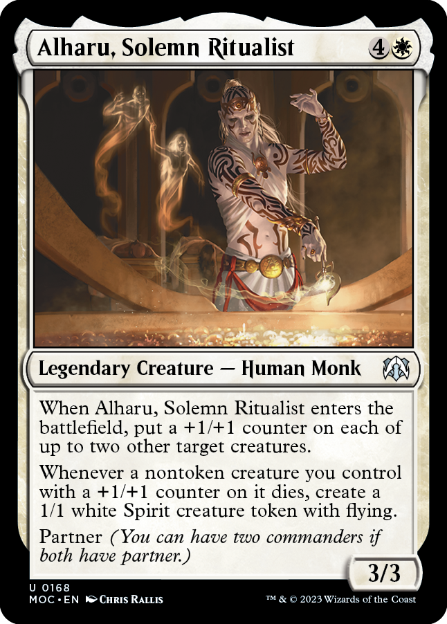 Alharu, Solemn Ritualist [March of the Machine Commander] | Card Merchant Takapuna