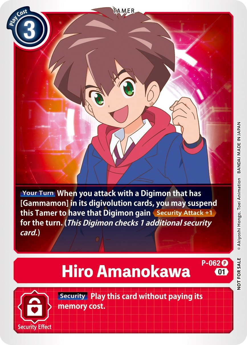 Hiro Amanokawa [P-062] (Official Tournament Pack Vol.5) [Promotional Cards] | Card Merchant Takapuna