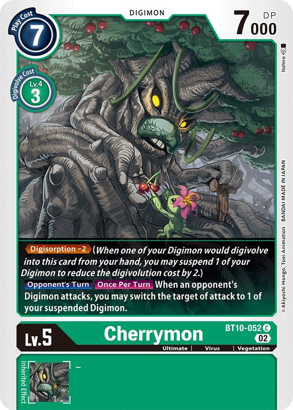 Cherrymon [BT10-052] [Xros Encounter] | Card Merchant Takapuna