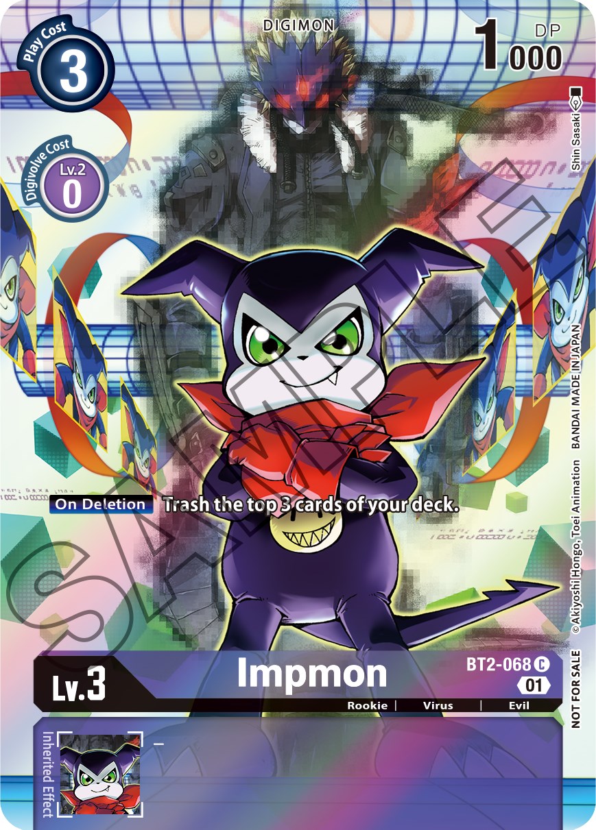 Impmon [BT2-068] (Tamer's Card Set 1) [Release Special Booster Promos] | Card Merchant Takapuna