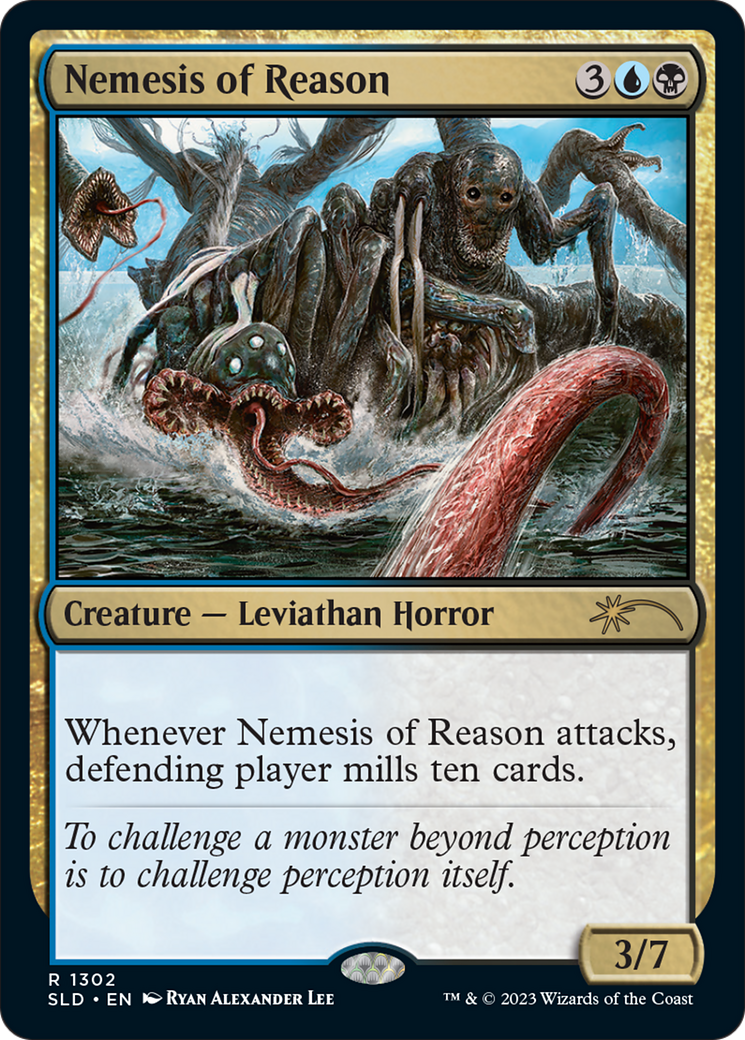 Nemesis of Reason [Secret Lair Drop Series] | Card Merchant Takapuna