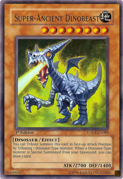 Super-Ancient Dinobeast [LODT-EN088] Ultra Rare | Card Merchant Takapuna