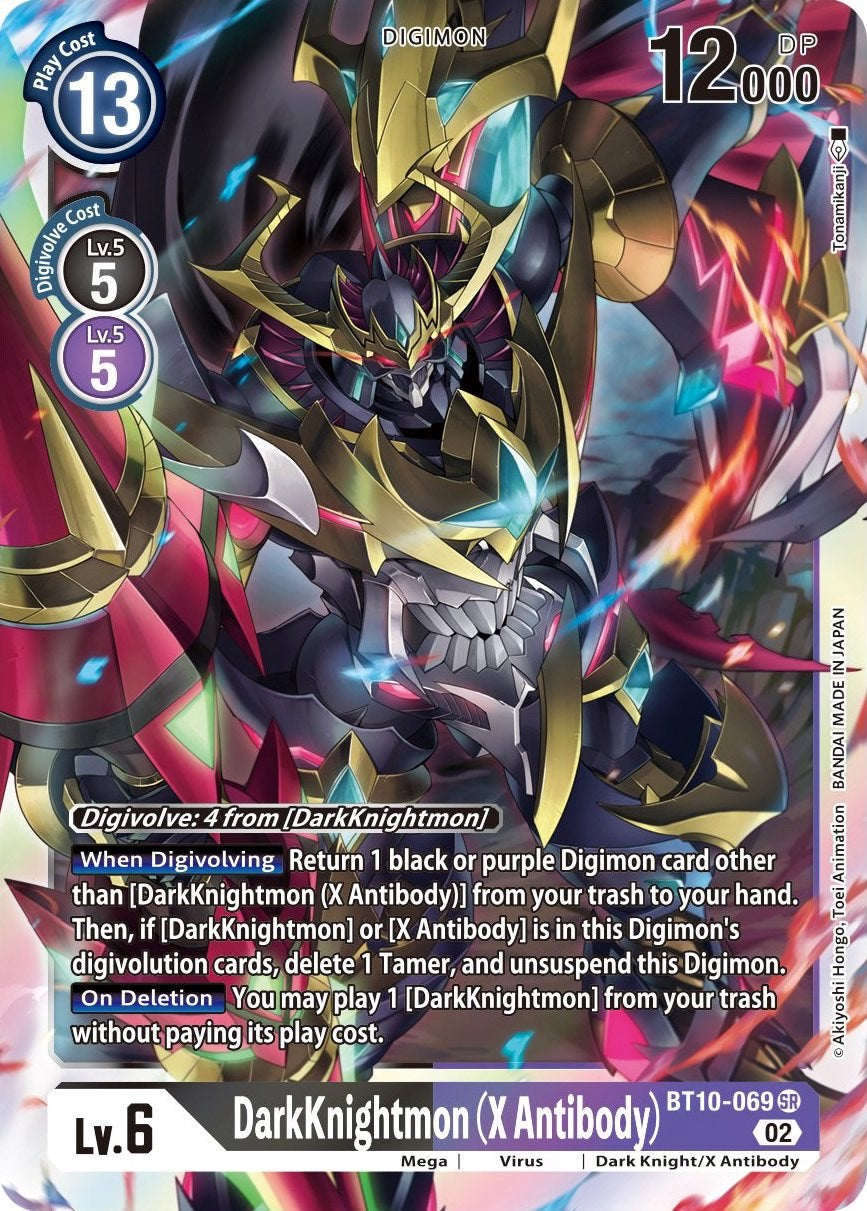 DarkKnightmon (X Antibody) [BT10-069] [Xros Encounter] | Card Merchant Takapuna