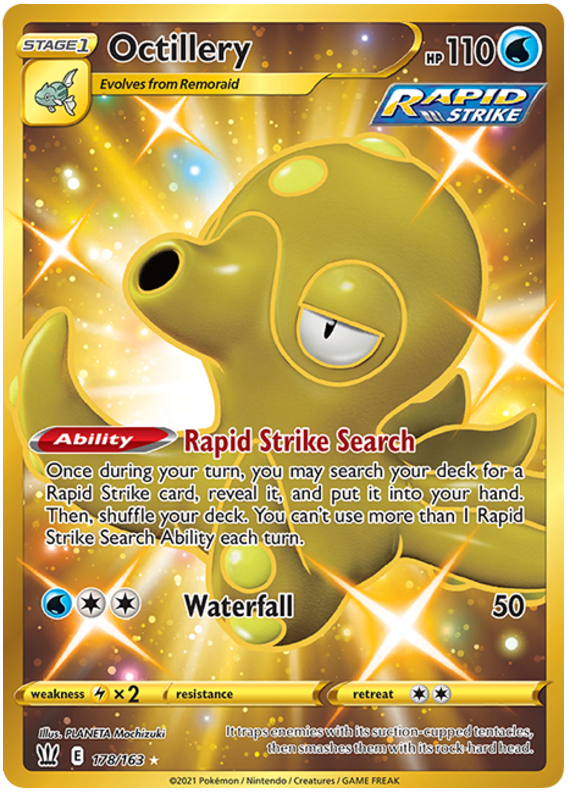 Octillery (178/163) [Sword & Shield: Battle Styles] | Card Merchant Takapuna