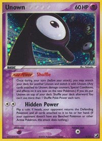 Unown (R) (R/28) [EX: Unseen Forces] | Card Merchant Takapuna