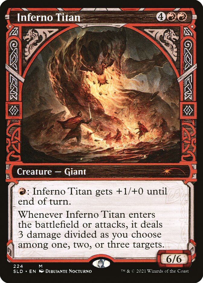 Inferno Titan [Secret Lair Drop Series] | Card Merchant Takapuna