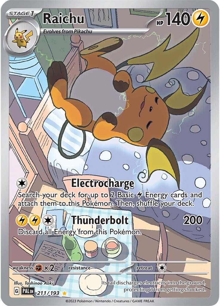 Raichu (211/193) [Scarlet & Violet: Paldea Evolved] | Card Merchant Takapuna