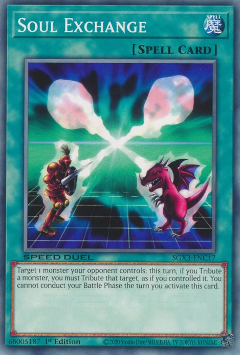 Soul Exchange [SGX3-ENC17] Common | Card Merchant Takapuna