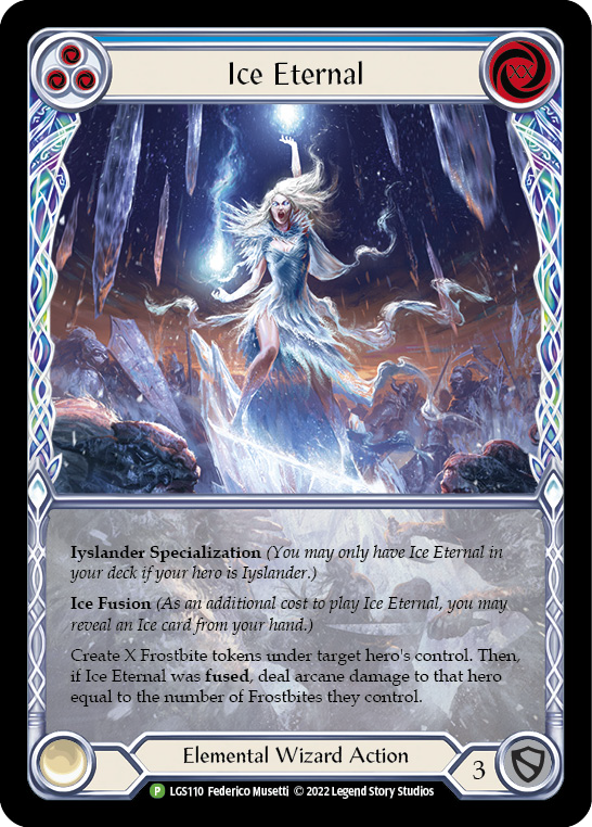 Ice Eternal [LGS110] (Promo)  Rainbow Foil | Card Merchant Takapuna