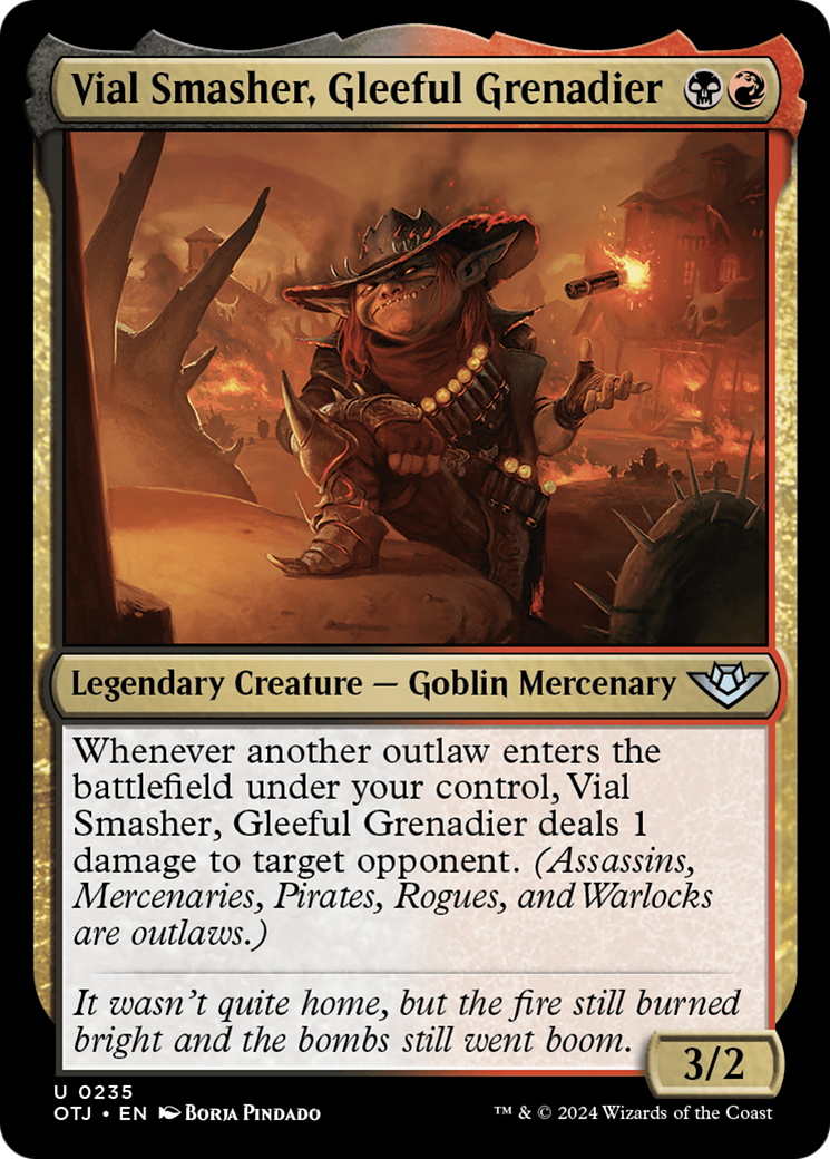 Vial Smasher, Gleeful Grenadier [Outlaws of Thunder Junction] | Card Merchant Takapuna