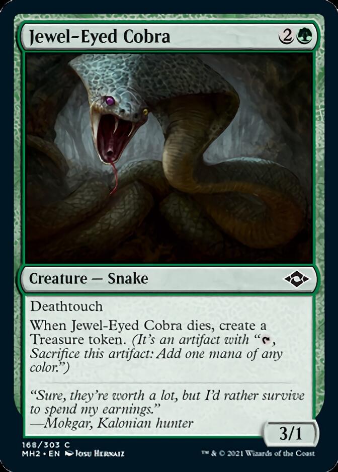 Jewel-Eyed Cobra [Modern Horizons 2] | Card Merchant Takapuna