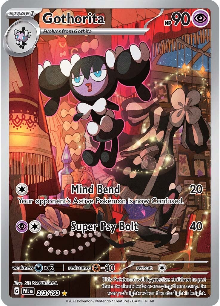 Gothorita (213/193) [Scarlet & Violet: Paldea Evolved] | Card Merchant Takapuna