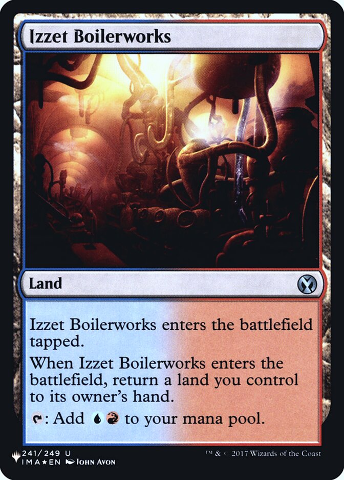 Izzet Boilerworks [Secret Lair: Heads I Win, Tails You Lose] | Card Merchant Takapuna