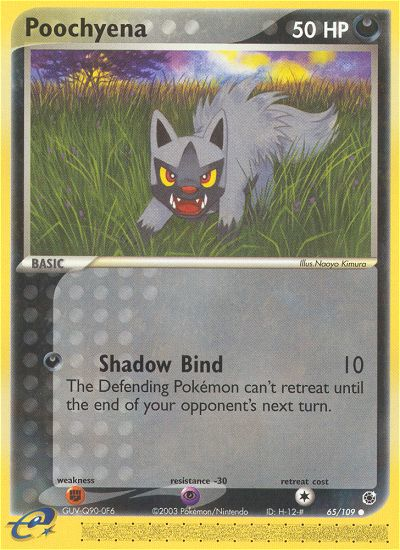 Poochyena (65/109) [EX: Ruby & Sapphire] | Card Merchant Takapuna