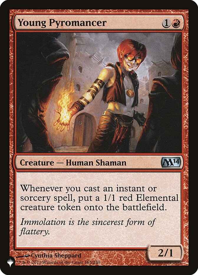 Young Pyromancer [The List] | Card Merchant Takapuna