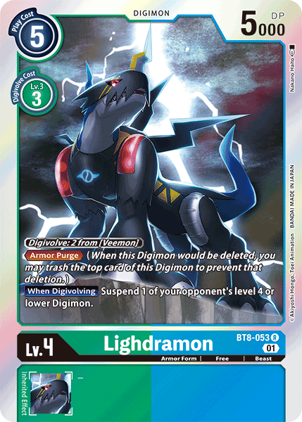 Lighdramon [BT8-053] [New Awakening] | Card Merchant Takapuna