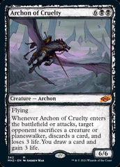 Archon of Cruelty (Sketch) [Modern Horizons 2] | Card Merchant Takapuna