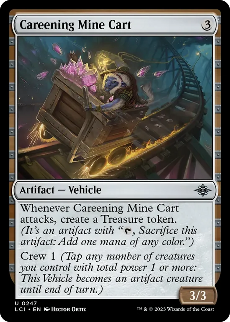 Careening Mine Cart [The Lost Caverns of Ixalan] | Card Merchant Takapuna