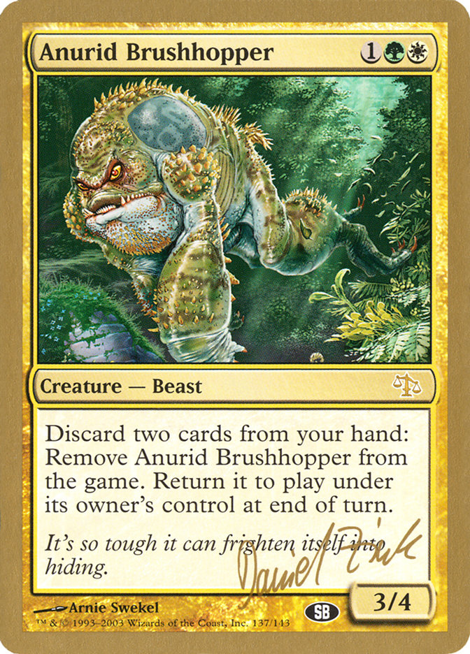 Anurid Brushhopper (Daniel Zink) (SB) [World Championship Decks 2003] | Card Merchant Takapuna