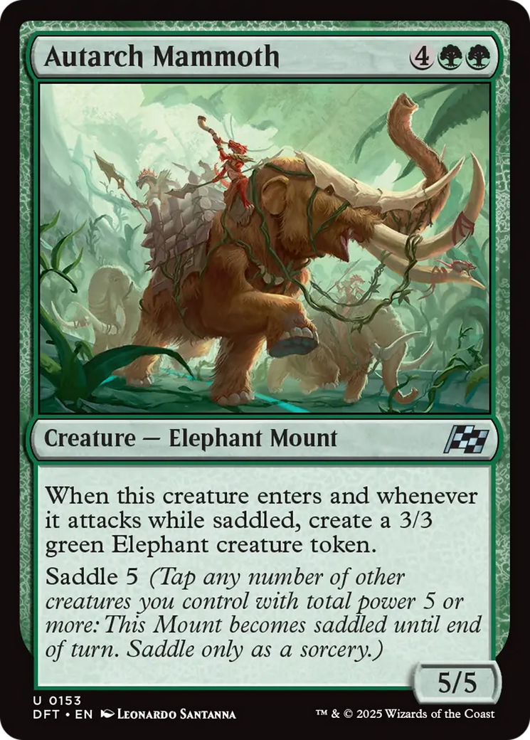 Autarch Mammoth [Aetherdrift] | Card Merchant Takapuna